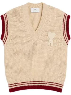 Ami De Coeur Knitted Vest