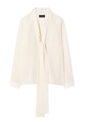 Angelique Tie Neck Blouse