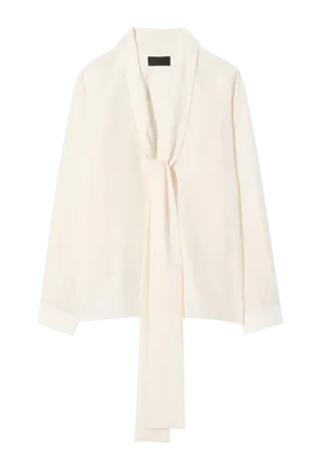 Angelique Tie Neck Blouse