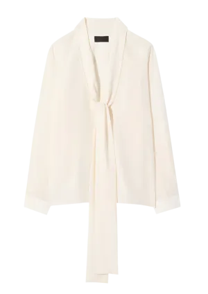 Angelique Tie Neck Blouse