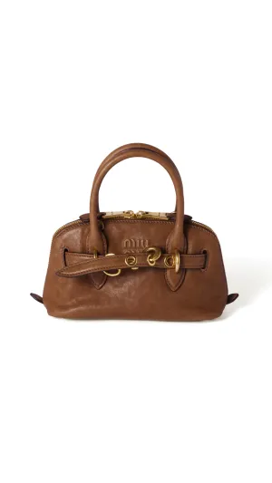 Aventure Mini Nappa Leather Mini Bag - Oak