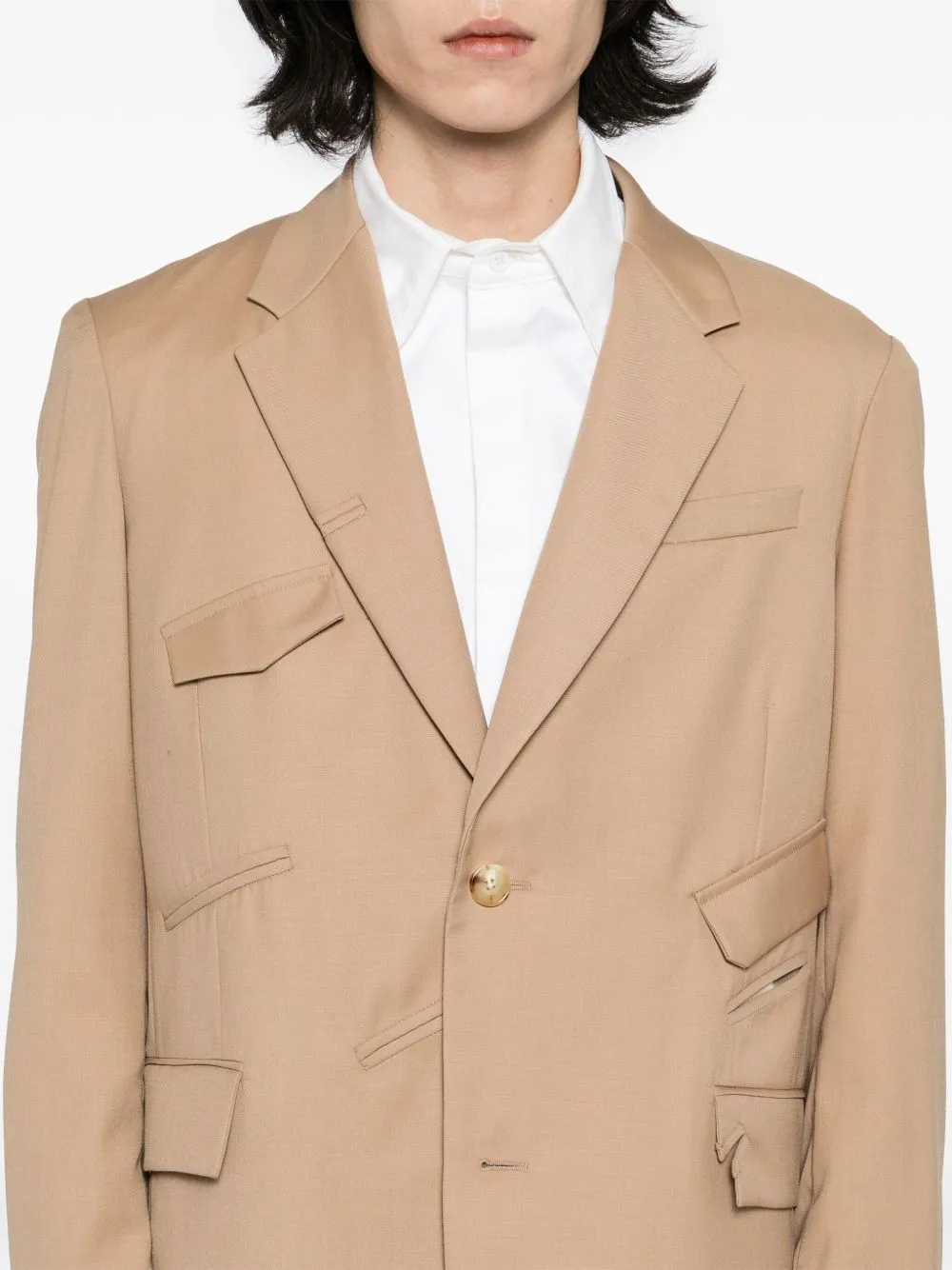 Button-Down Blazer