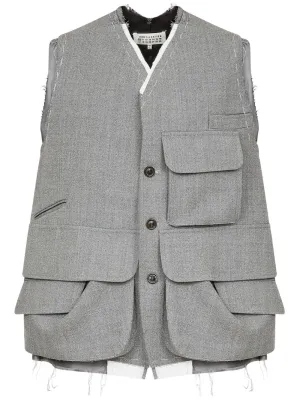 Cargo Wool Vest