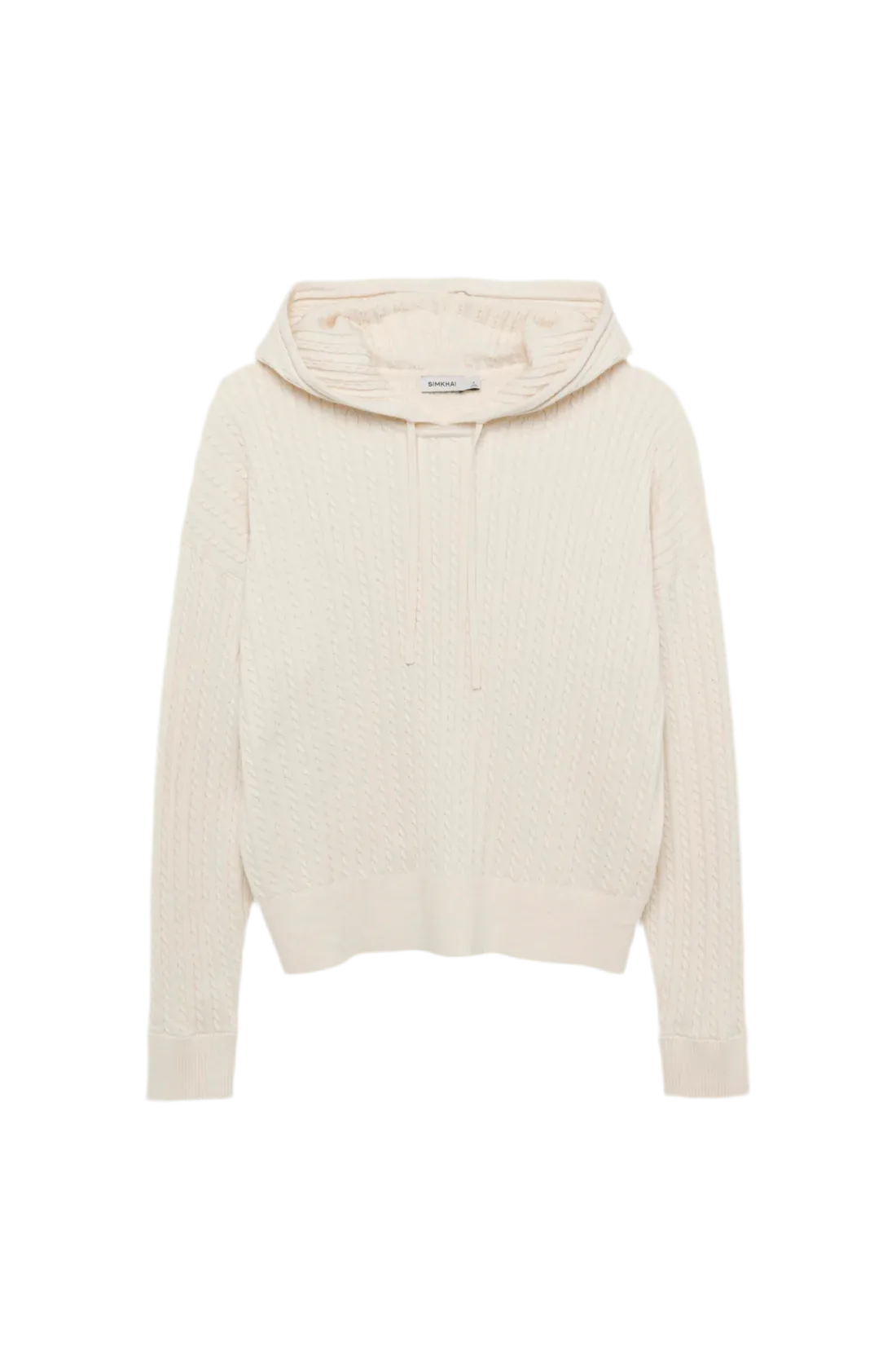 Cashmere Cable Hoodie
