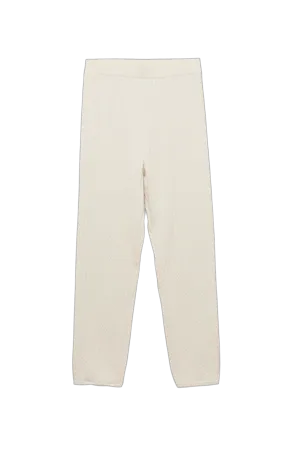 Cashmere Cable Joggers