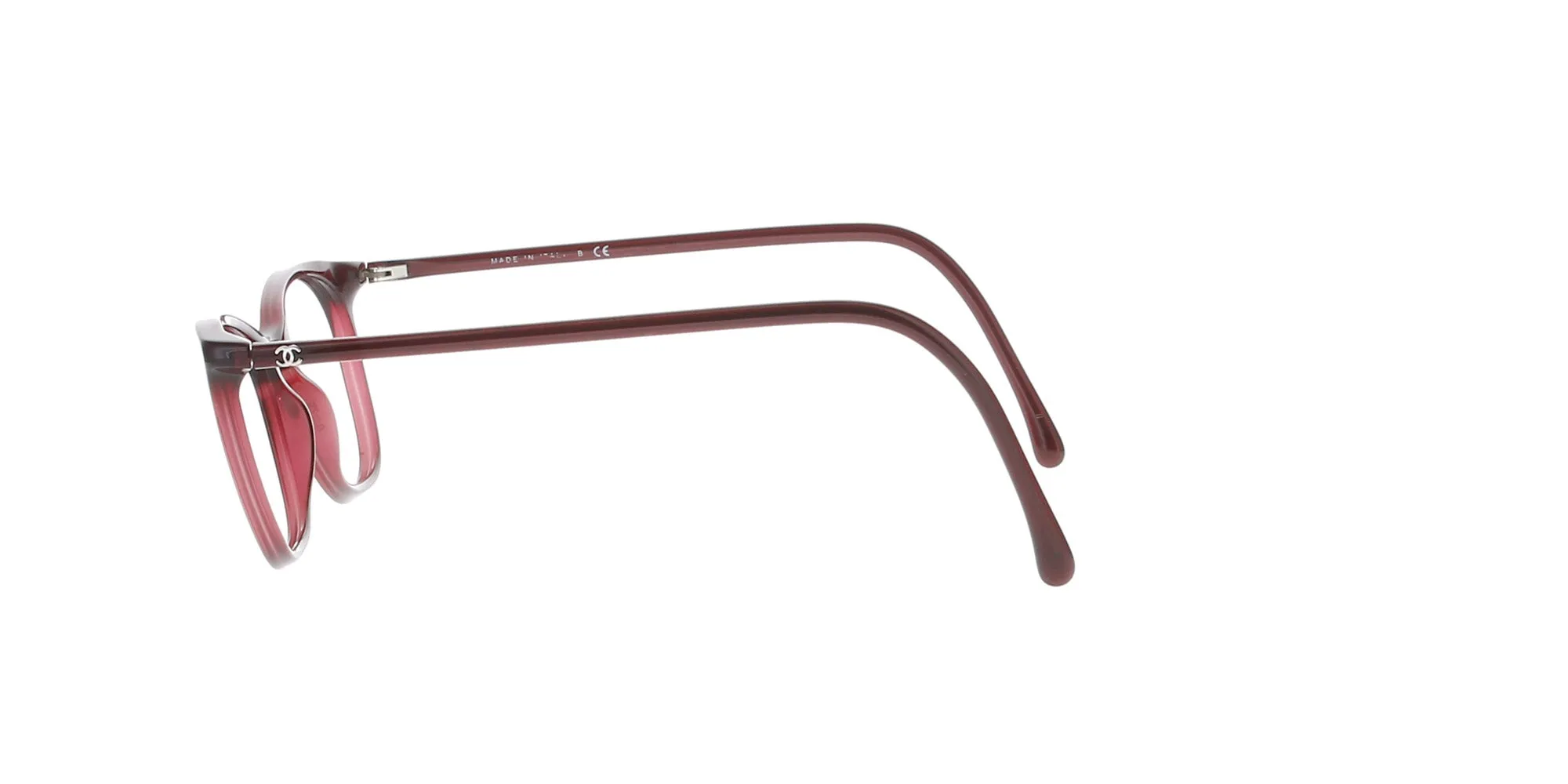 CHANEL Oval Burgundy Frame