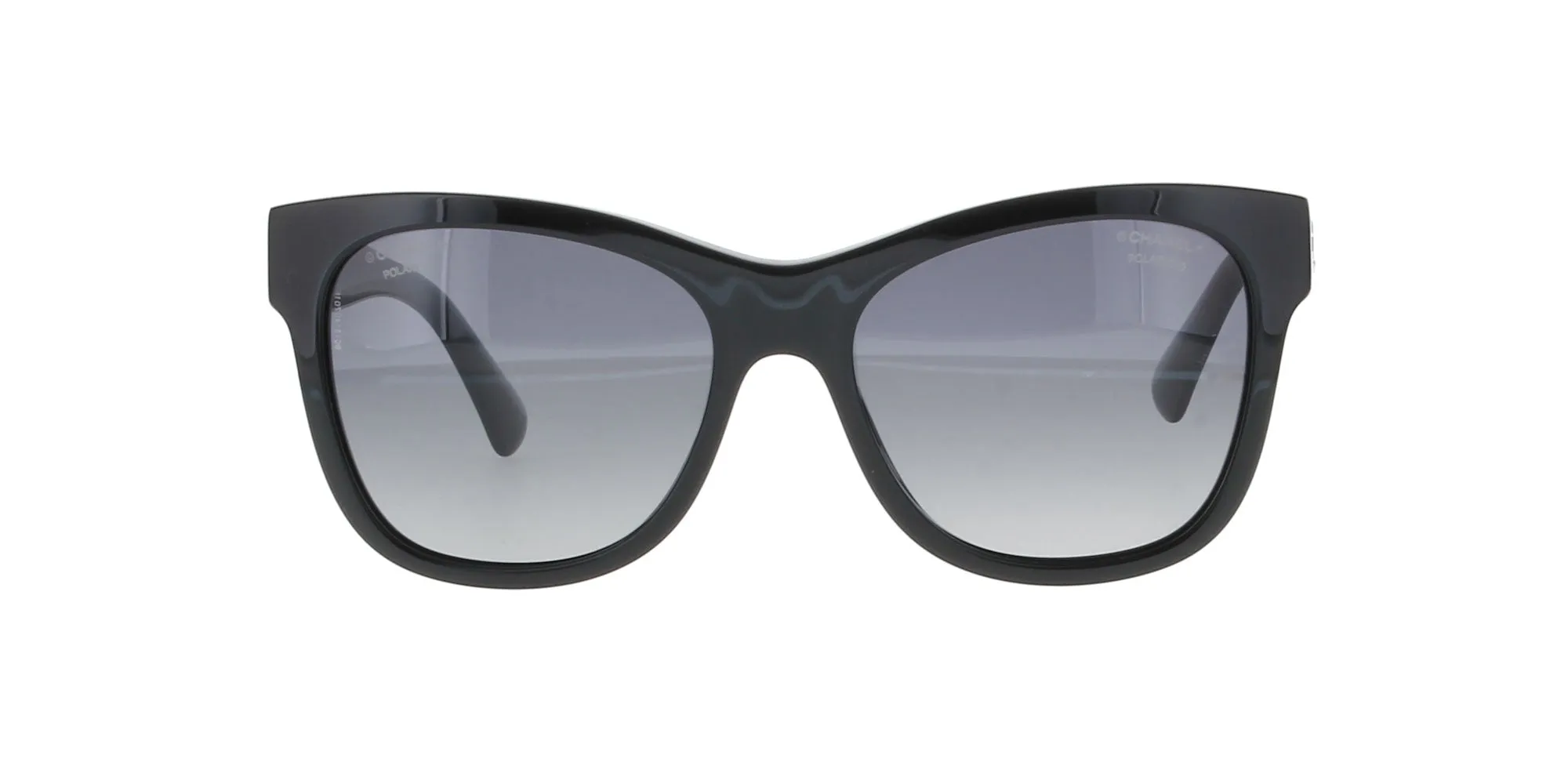 Chanel Polarised Black Square Sunglasses