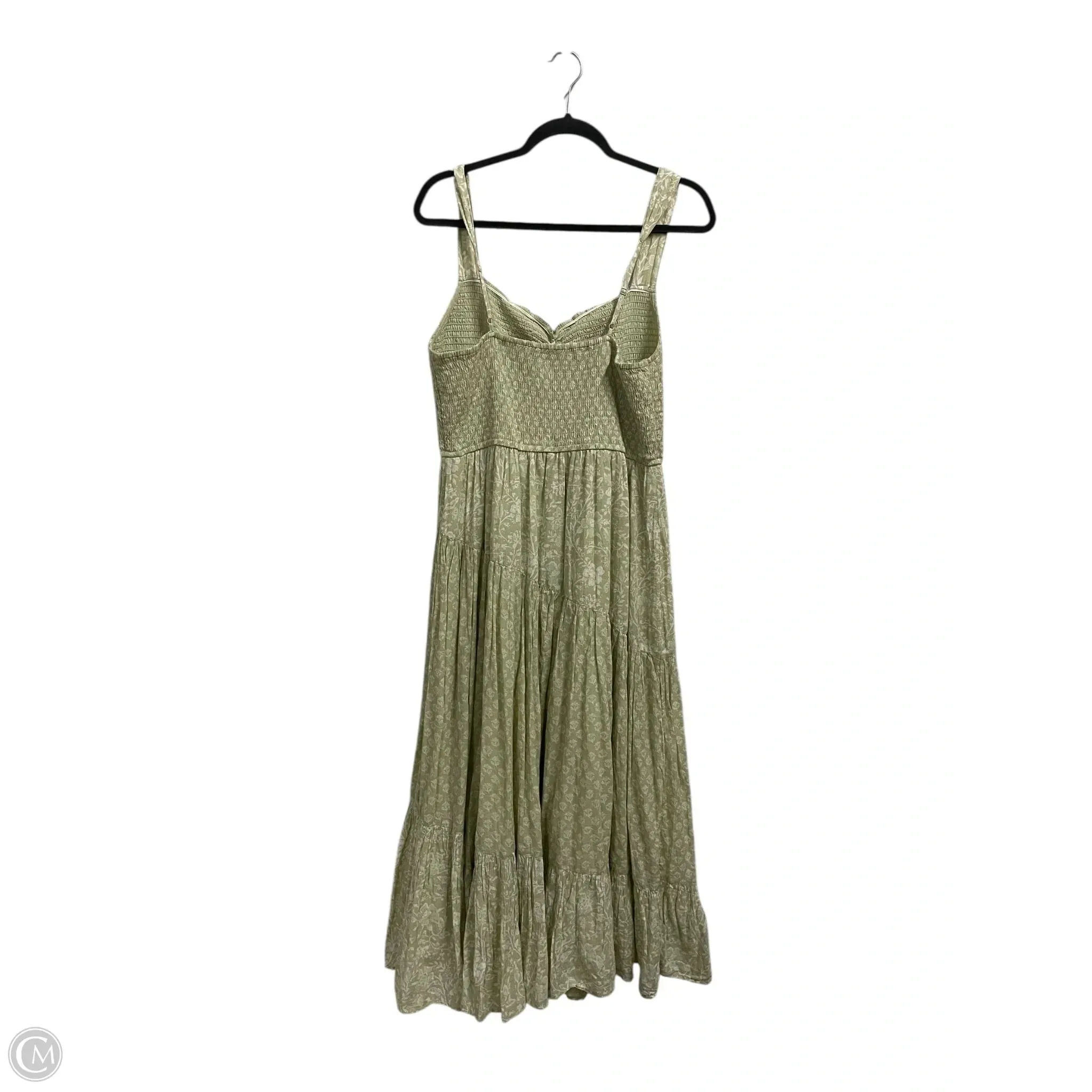 Dress Casual Maxi By American Eagle In Green. Size: Xl