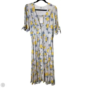 Dress Casual Maxi By Free People In Floral Print. Size: L