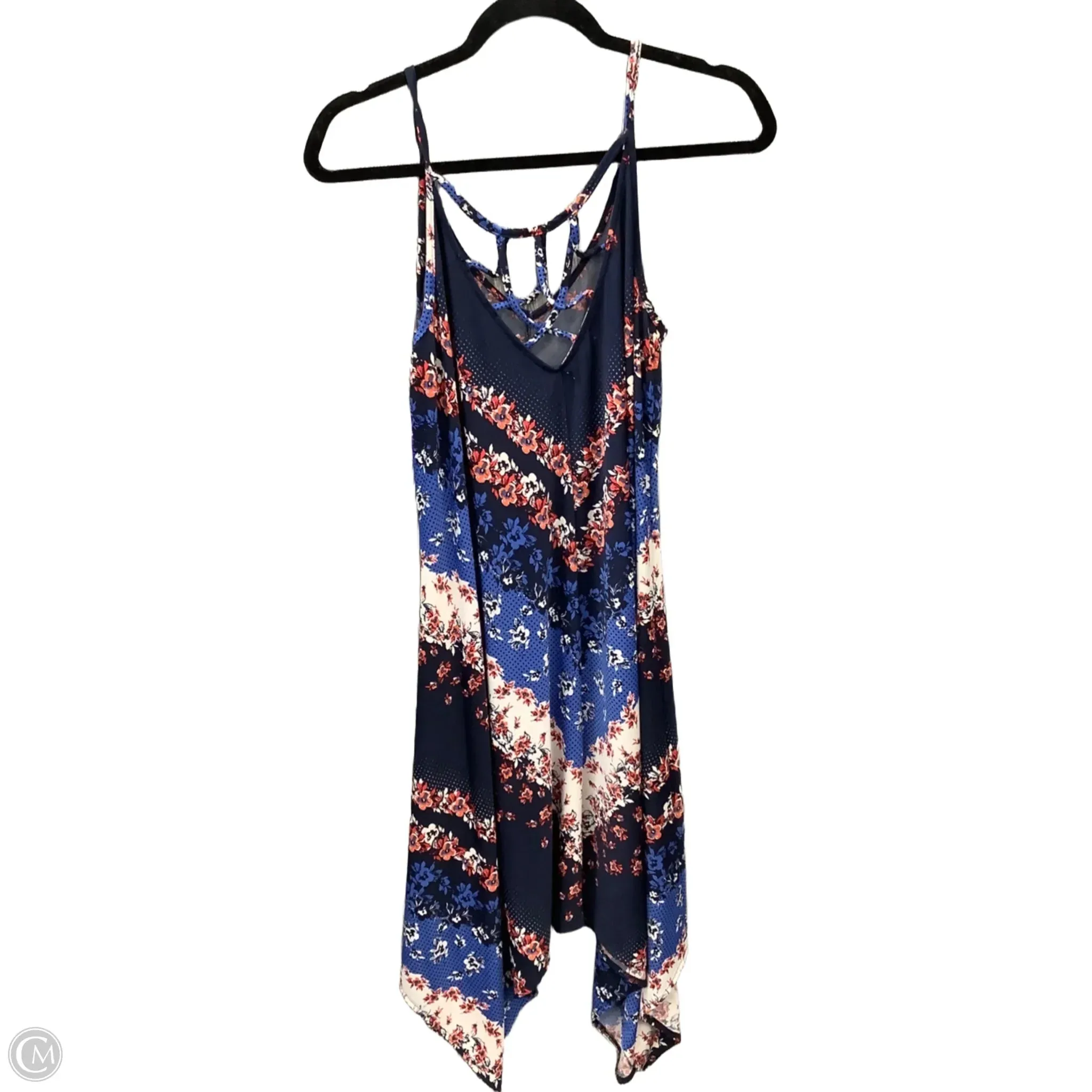 Dress Casual Maxi By Maurices In Blue. Size: L