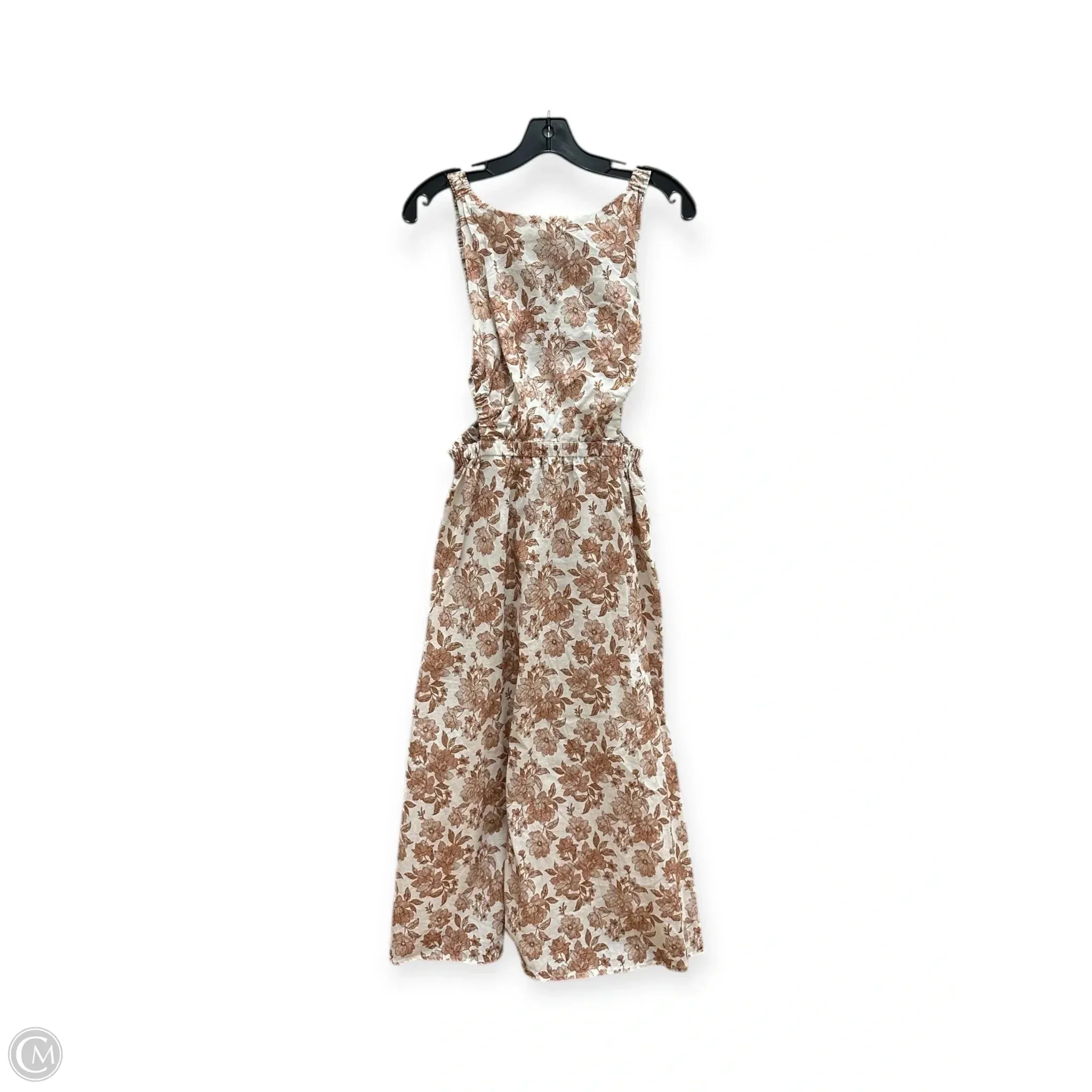 Dress Casual Midi By Clothes Mentor In Orange & White. Size: 6