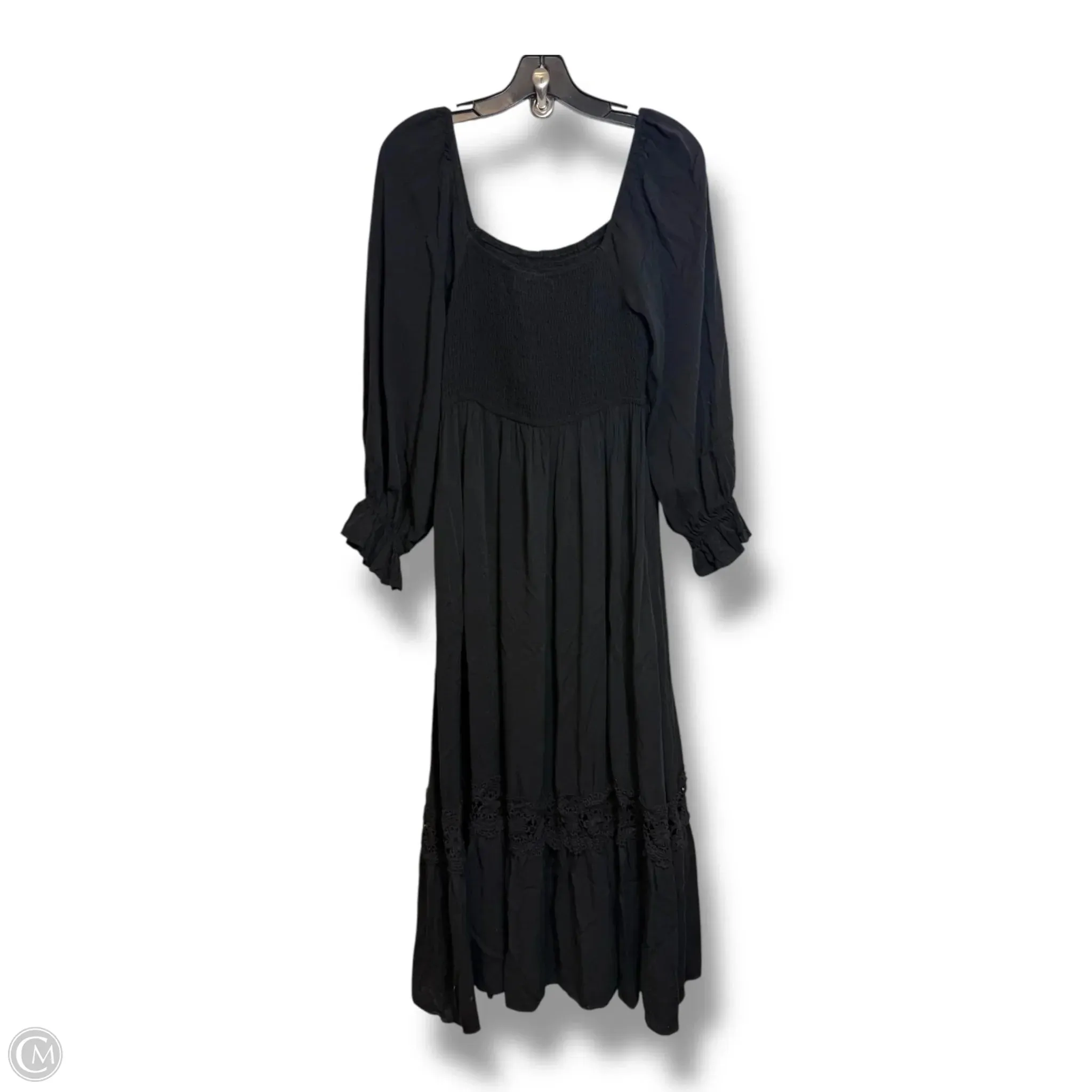 Dress Casual Midi By Cmf In Black. Size: M