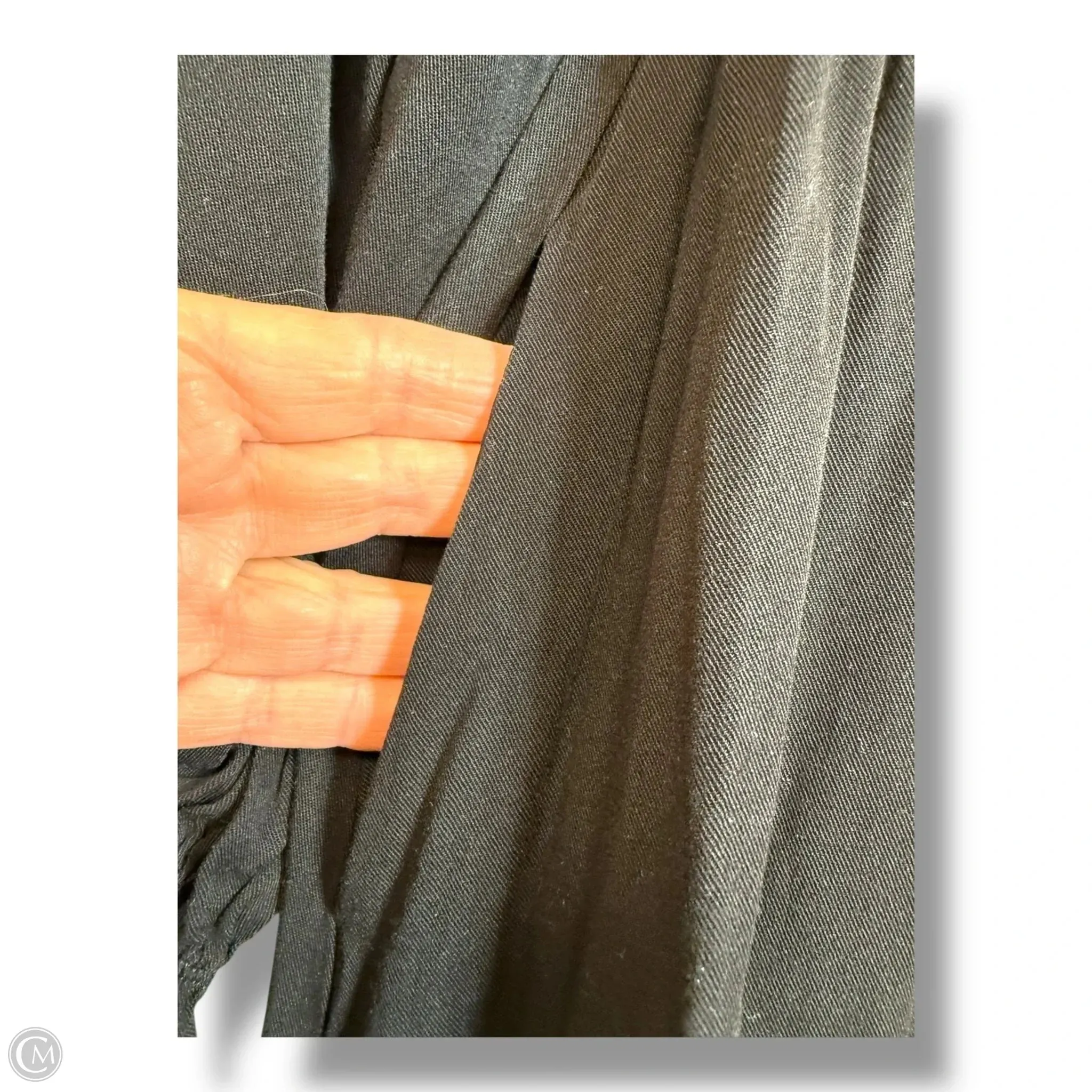 Dress Casual Midi By Cmf In Black. Size: M