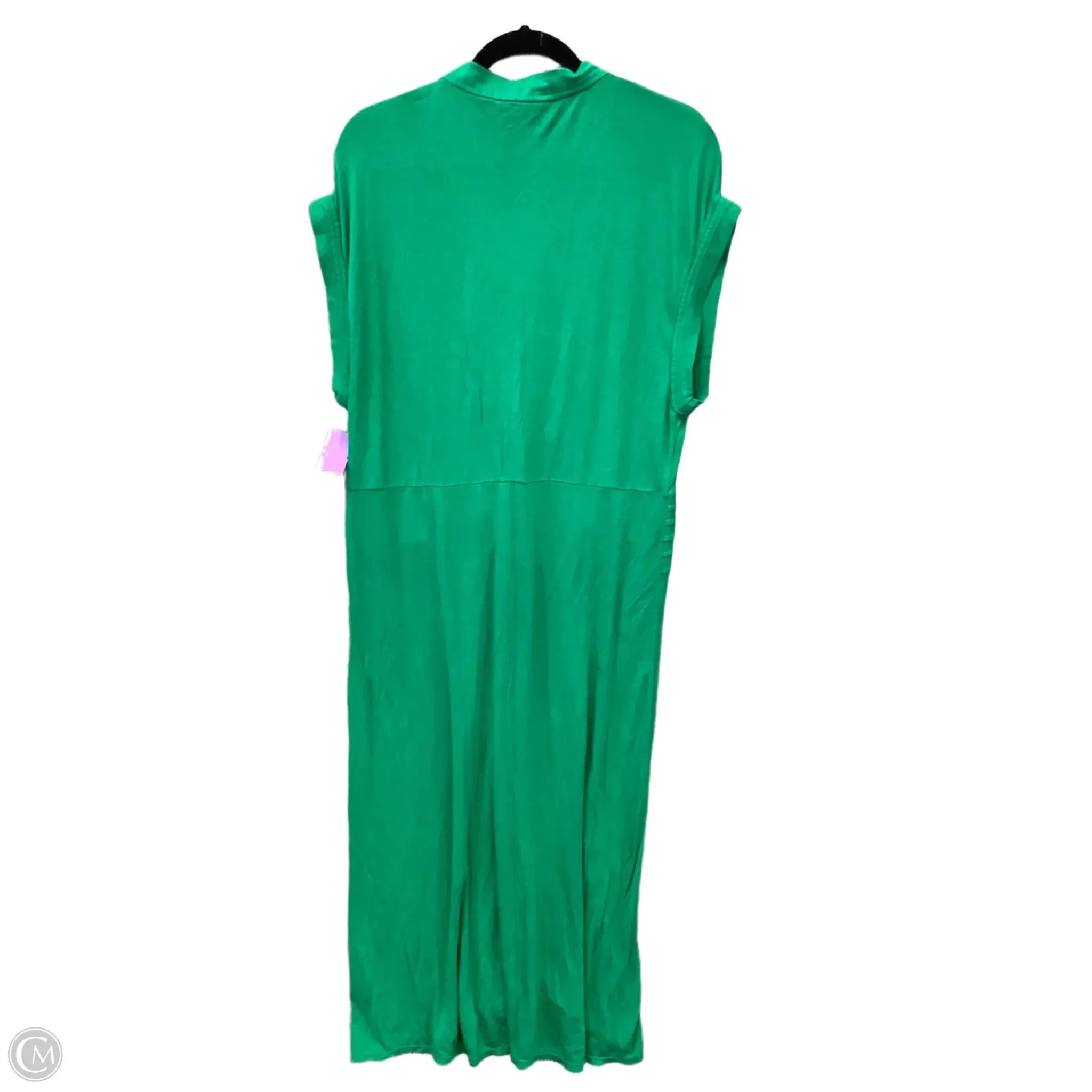 Dress Casual Midi By George In Green. Size: Xl