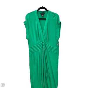 Dress Casual Midi By George In Green. Size: Xl