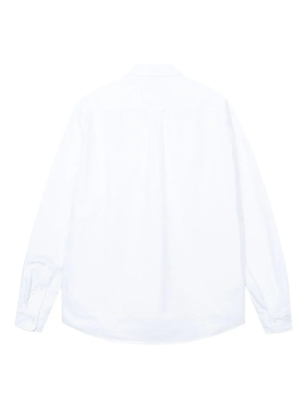 Embroidered Logo Button-Up Shirt