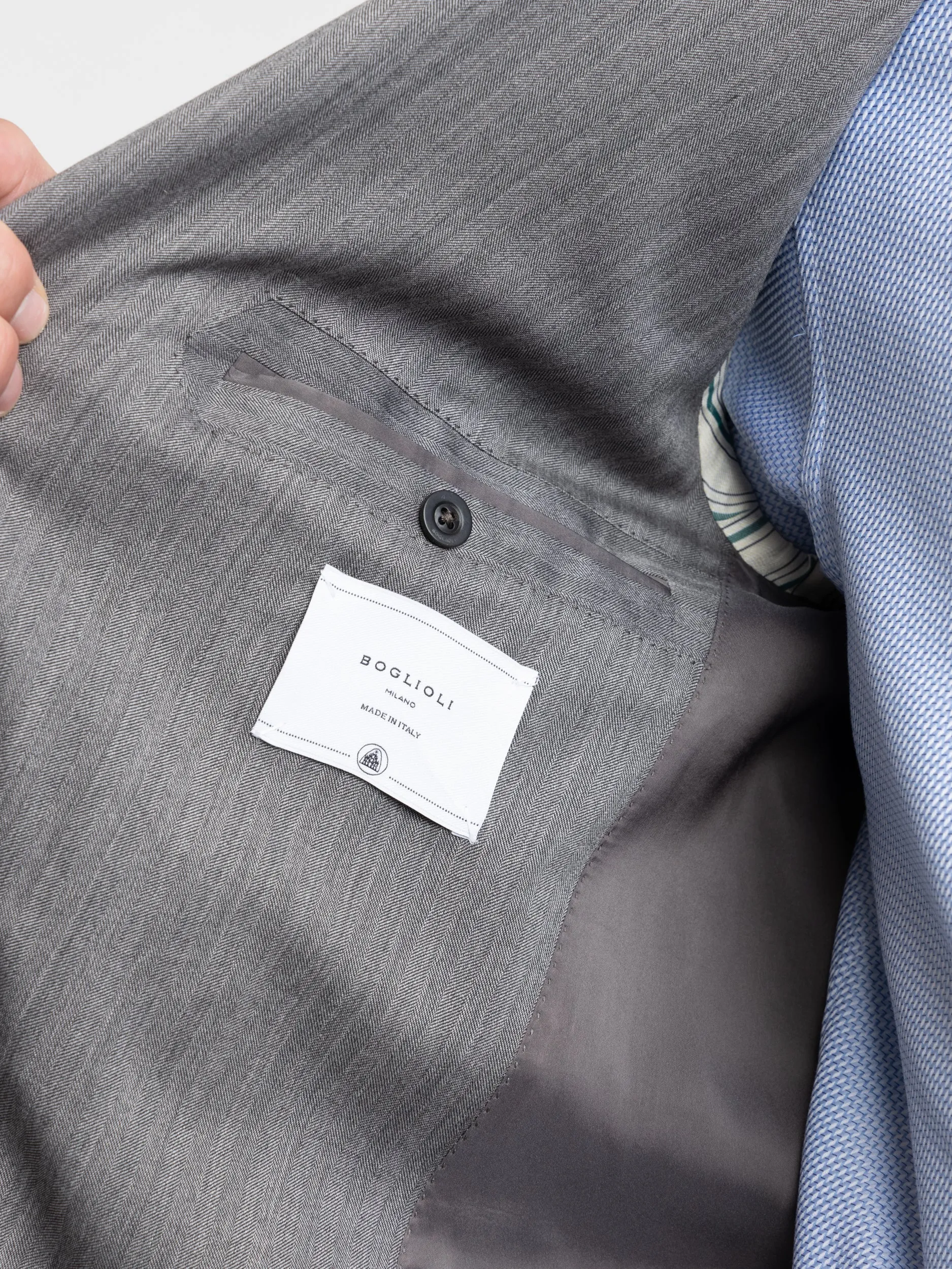 Grey Flannel Wool K-Suit