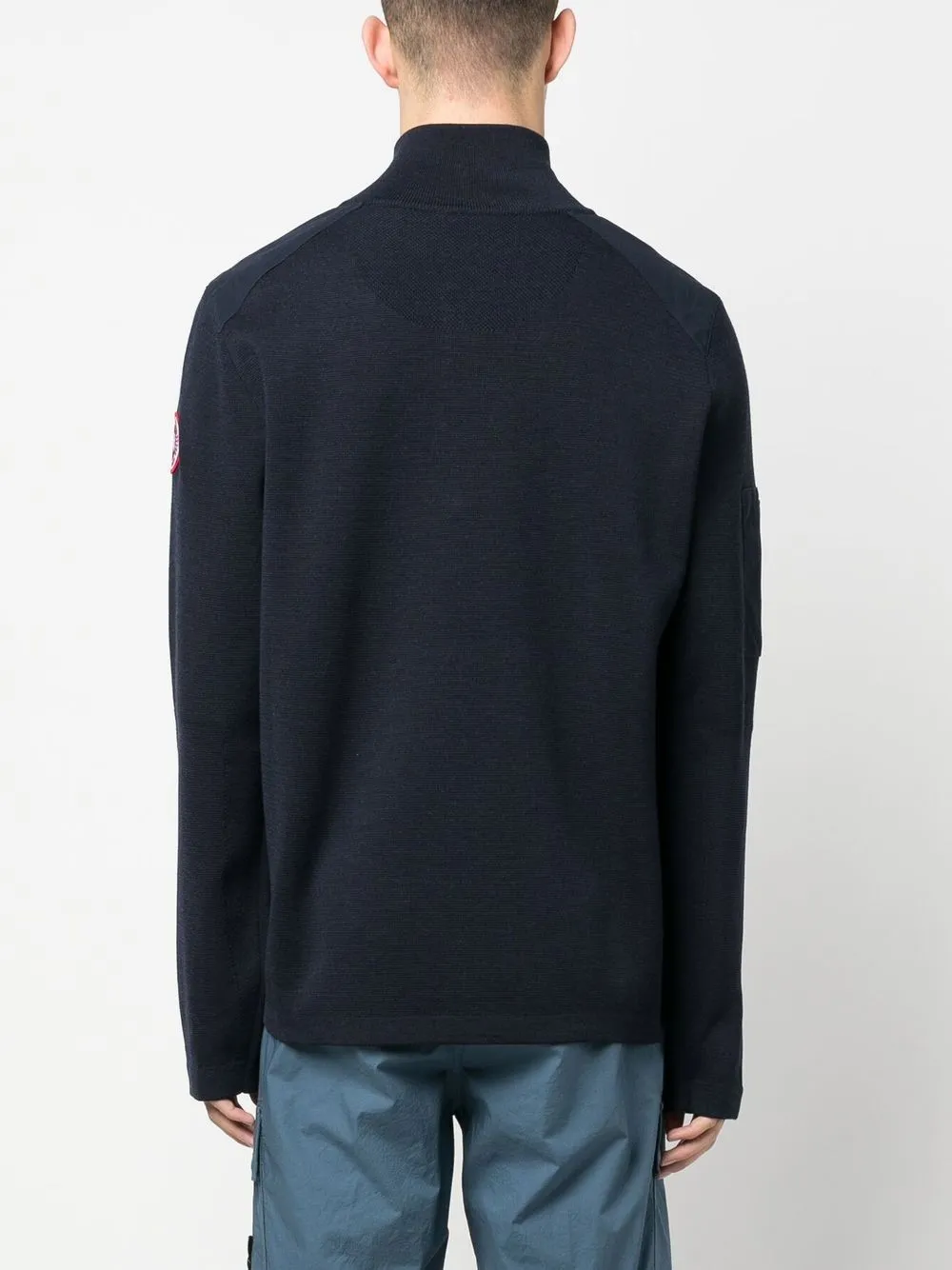 Half-Zip Wool Sweater