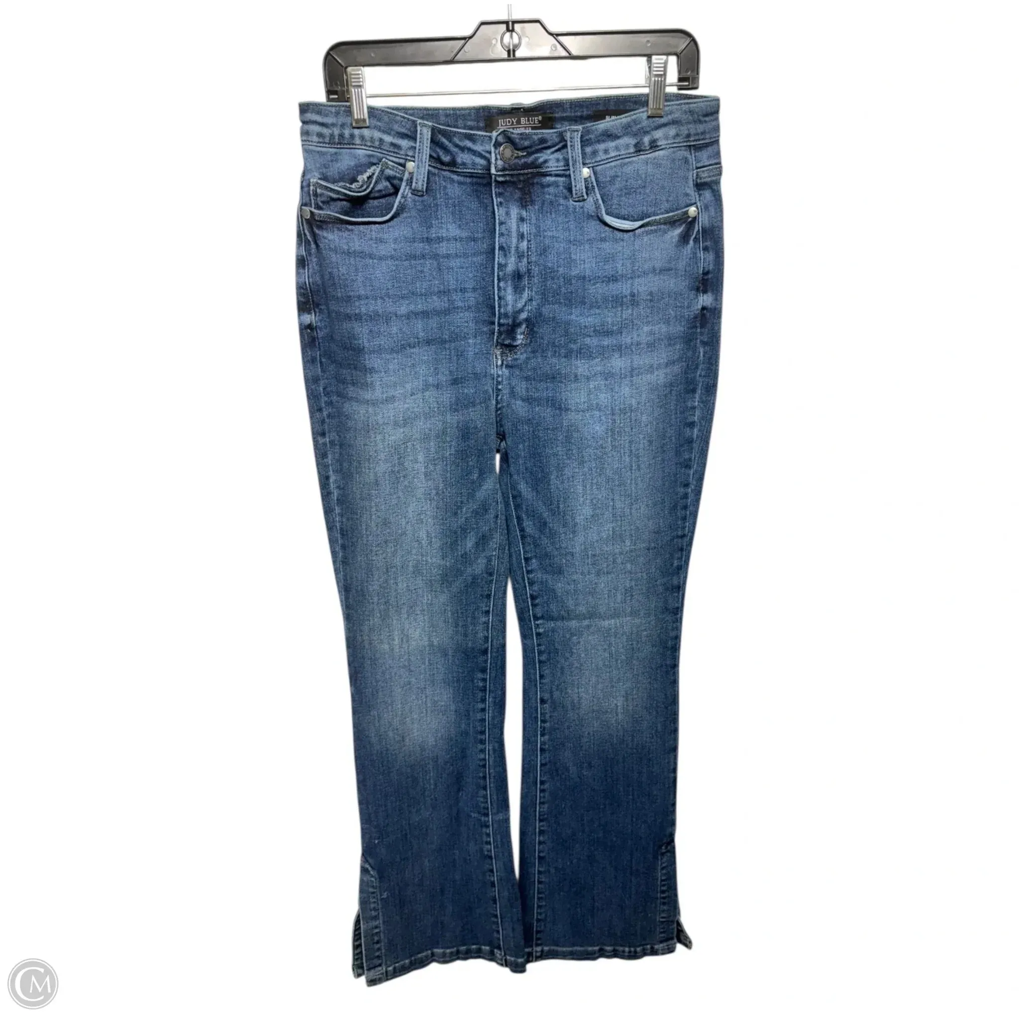 Jeans Slim Boot Cut By Judy Blue In Blue Denim. Size: 16