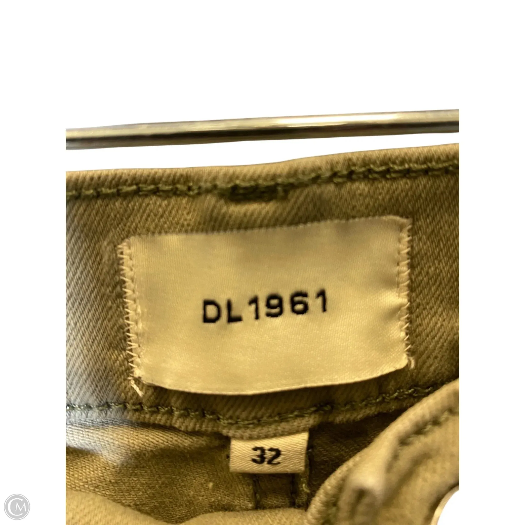 Jeans Straight By Dl1961 In Green. Size: 14
