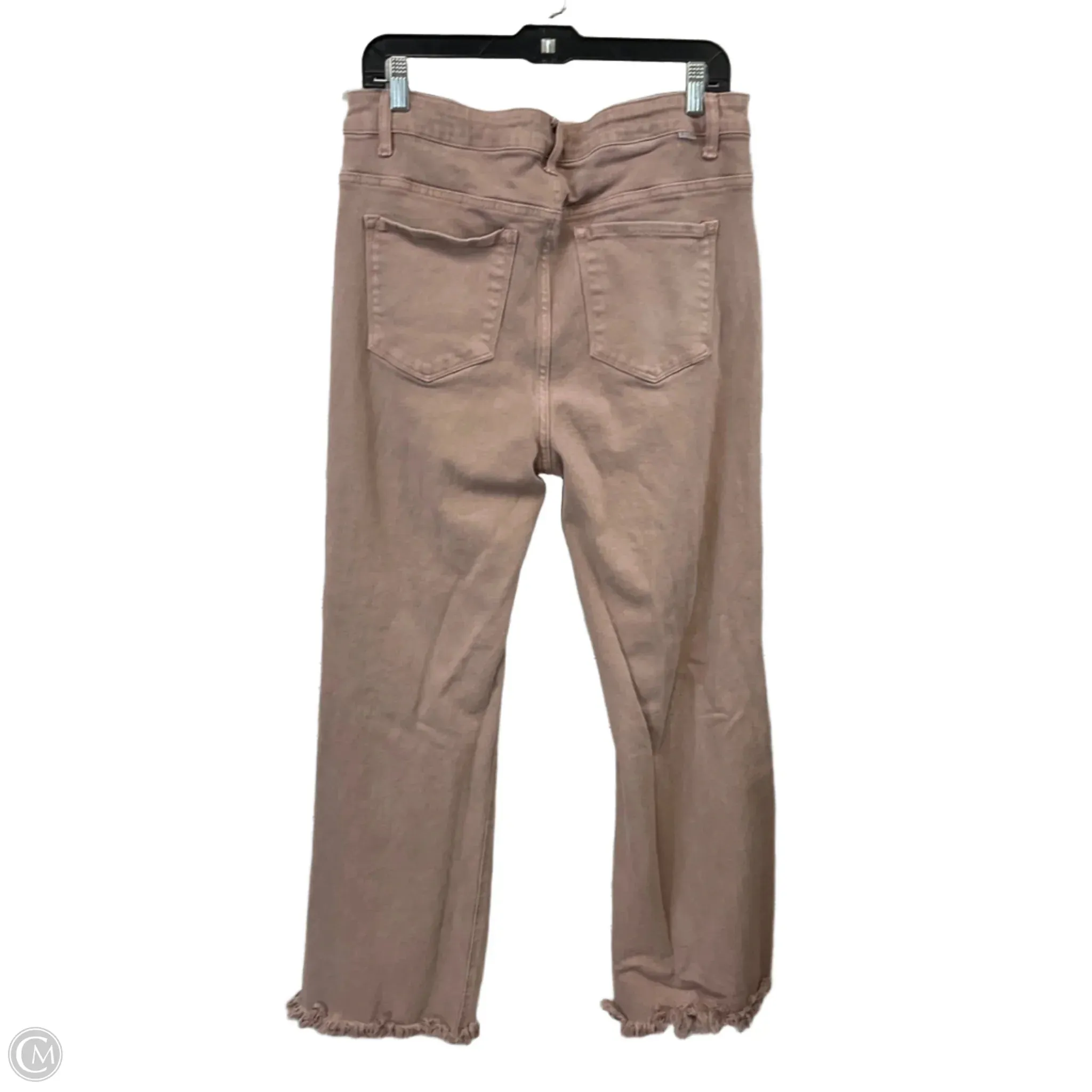Jeans Straight By Risen In Brown. Size: 1x