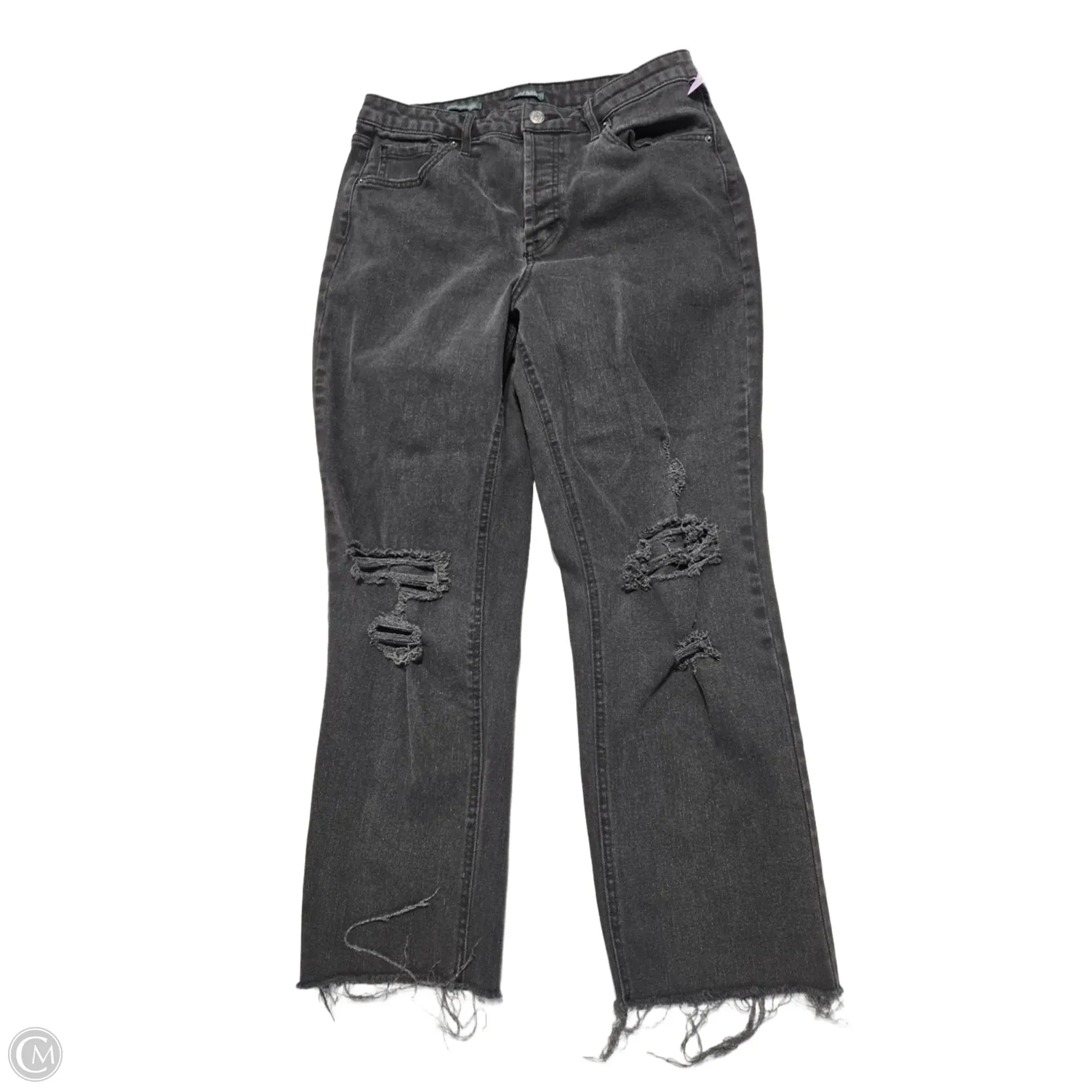 Jeans Straight By Wild Fable In Black Denim. Size: 12