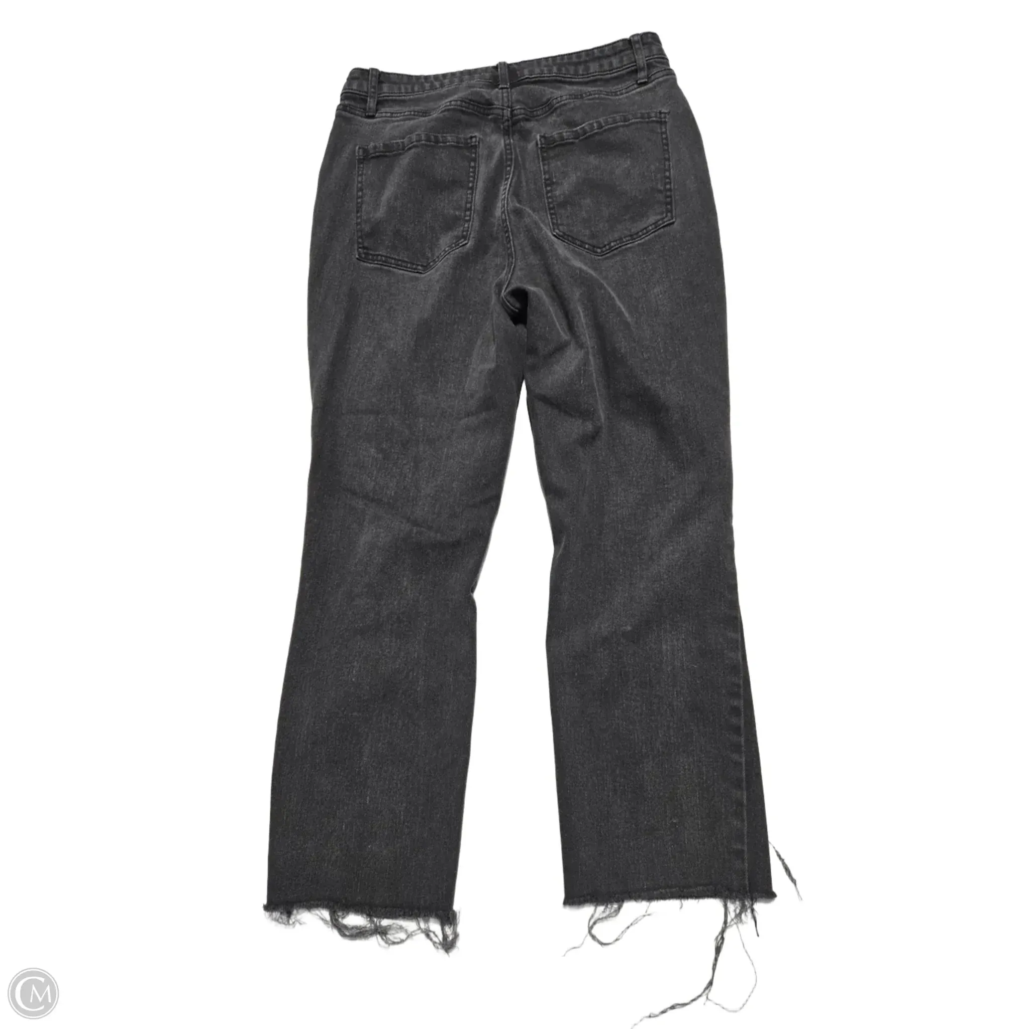 Jeans Straight By Wild Fable In Black Denim. Size: 12