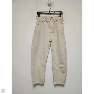 Jeans Straight By Zara In Tan. Size: 6
