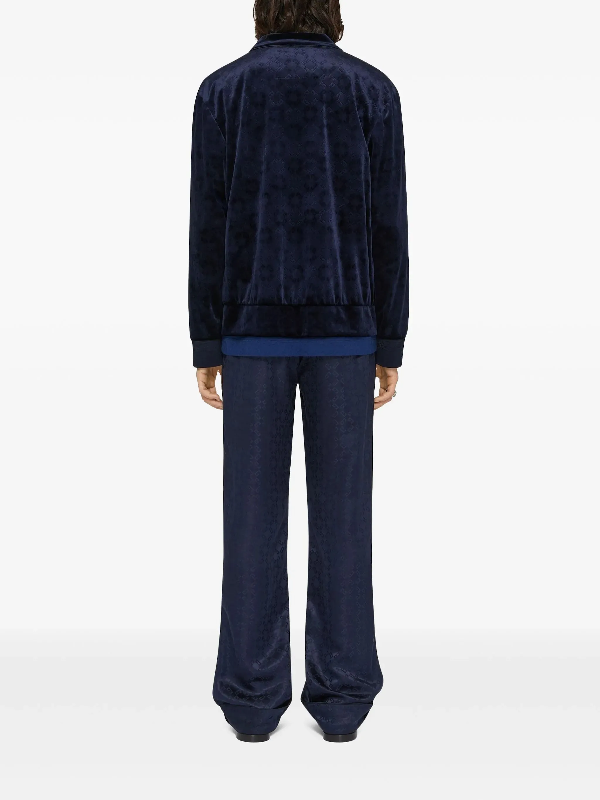 Monogram 72 Velvet Cardigan