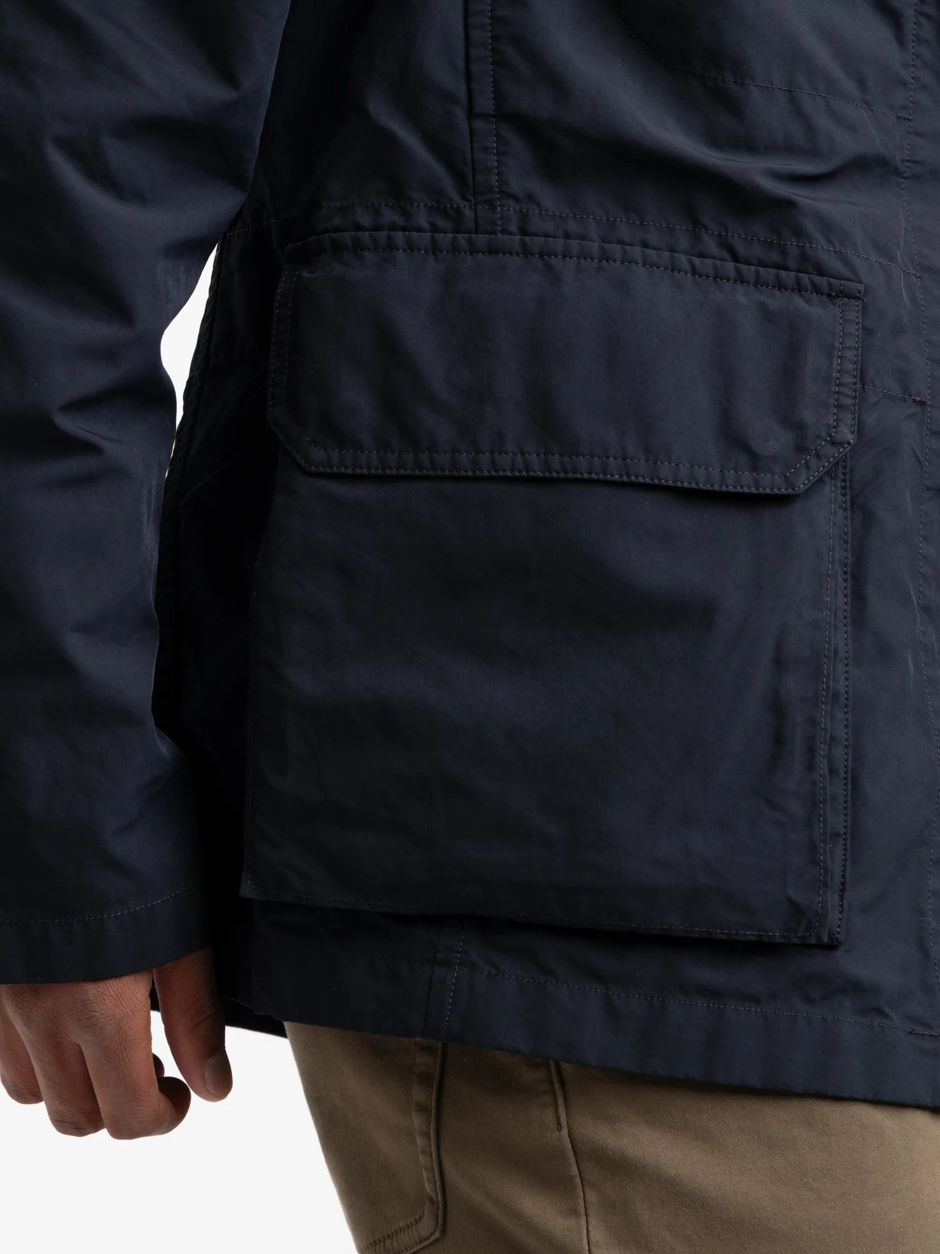 Navy Twill Jacket