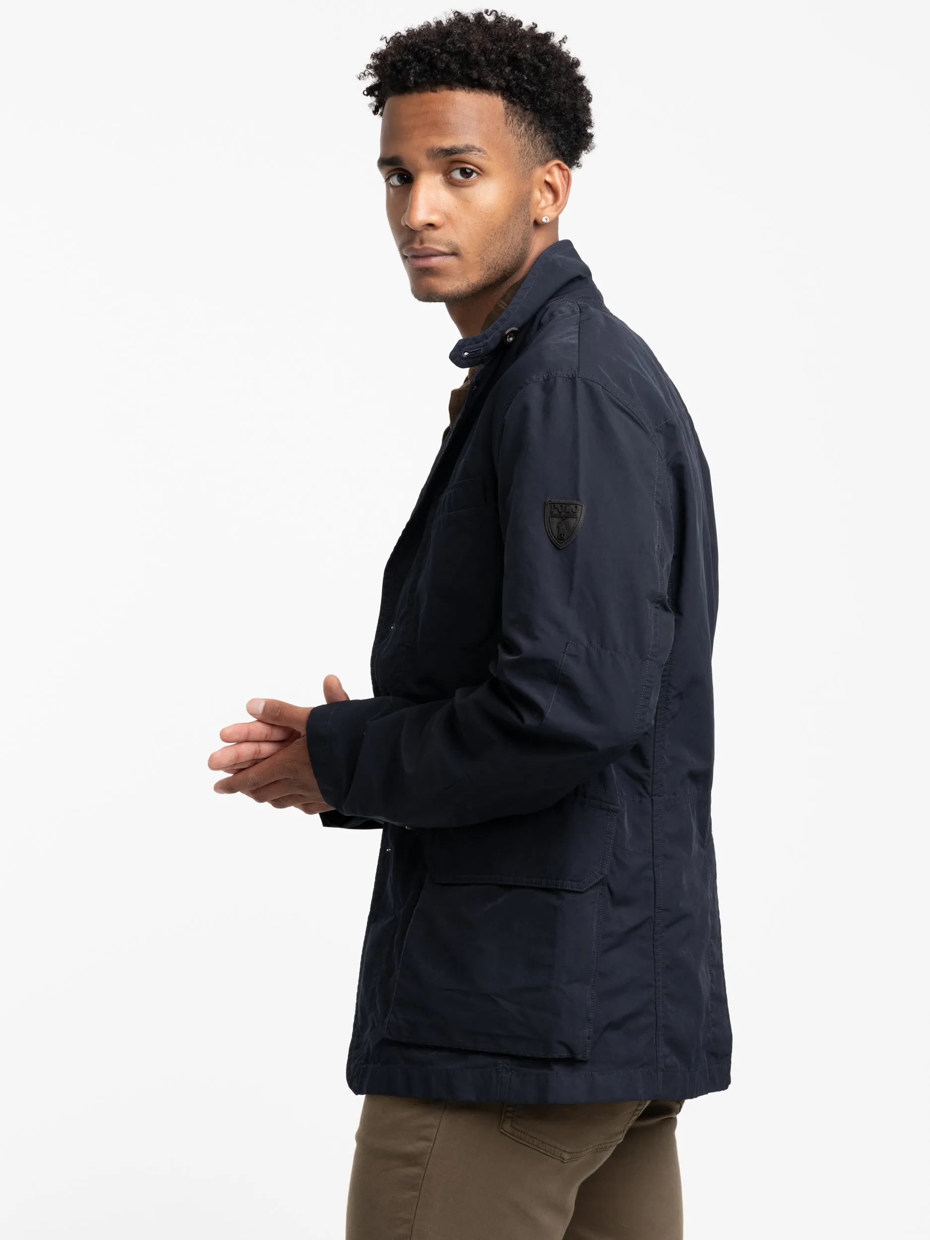 Navy Twill Jacket