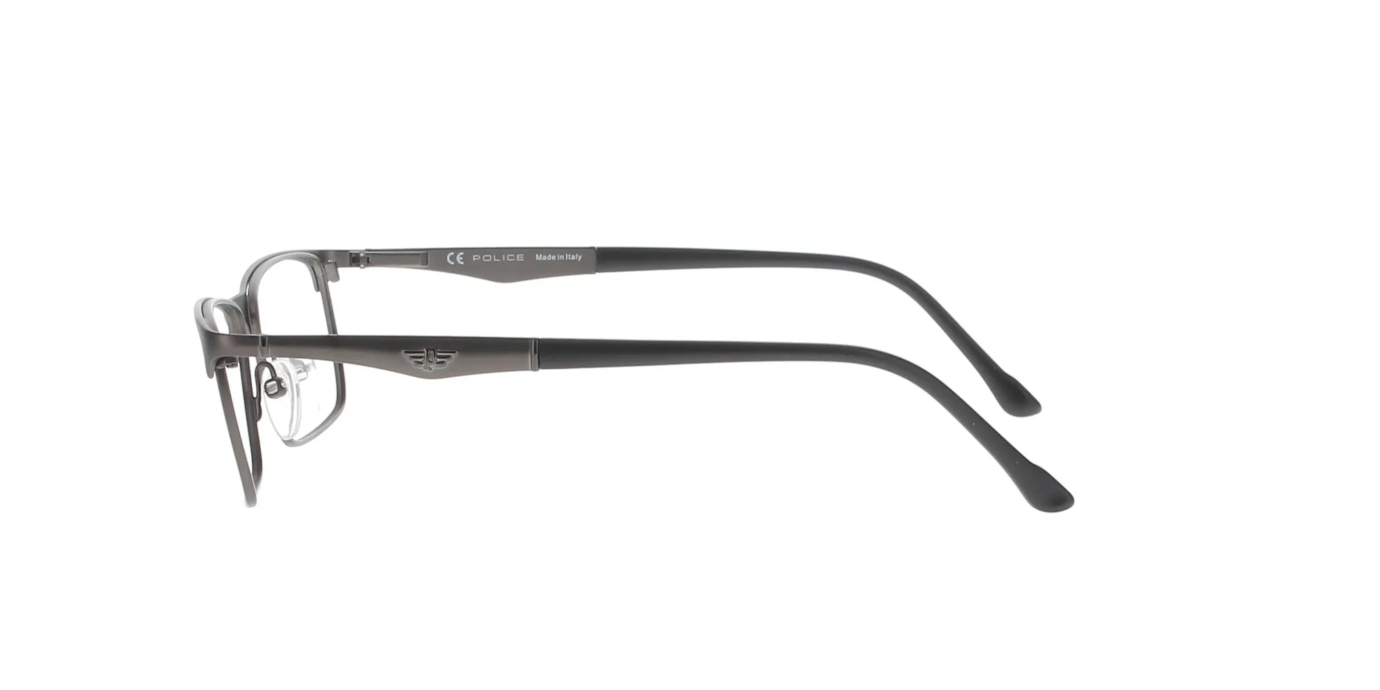 POLICE Rectangular Gunmetal Frame