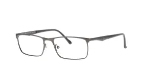 POLICE Rectangular Gunmetal Frame