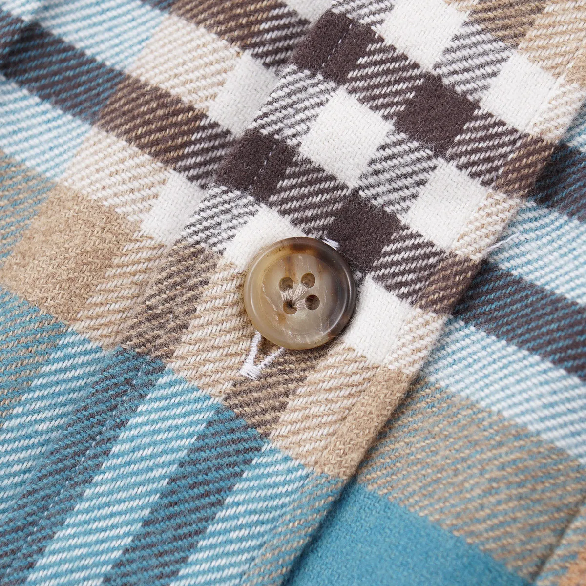 Sannino Slim-Fit Flannel Cotton Shirt