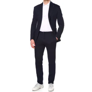 SARTORIA PARTENOPEA Blue Jersey Unlined Suit EU 50 NEW US 40 Current Model