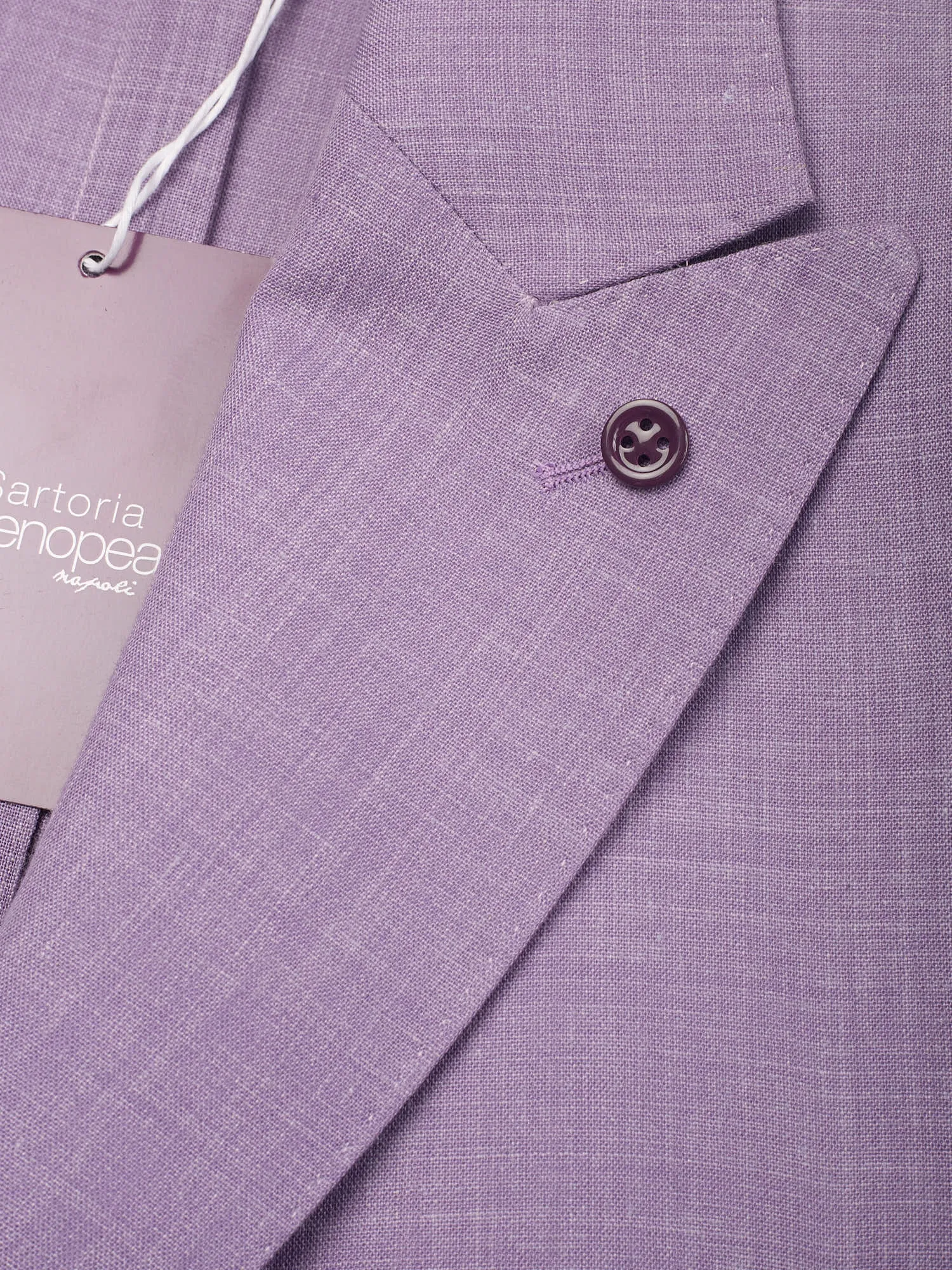 SARTORIA PARTENOPEA Lavender Peak Lapel Jacket EU 50 NEW US 40 Current Model