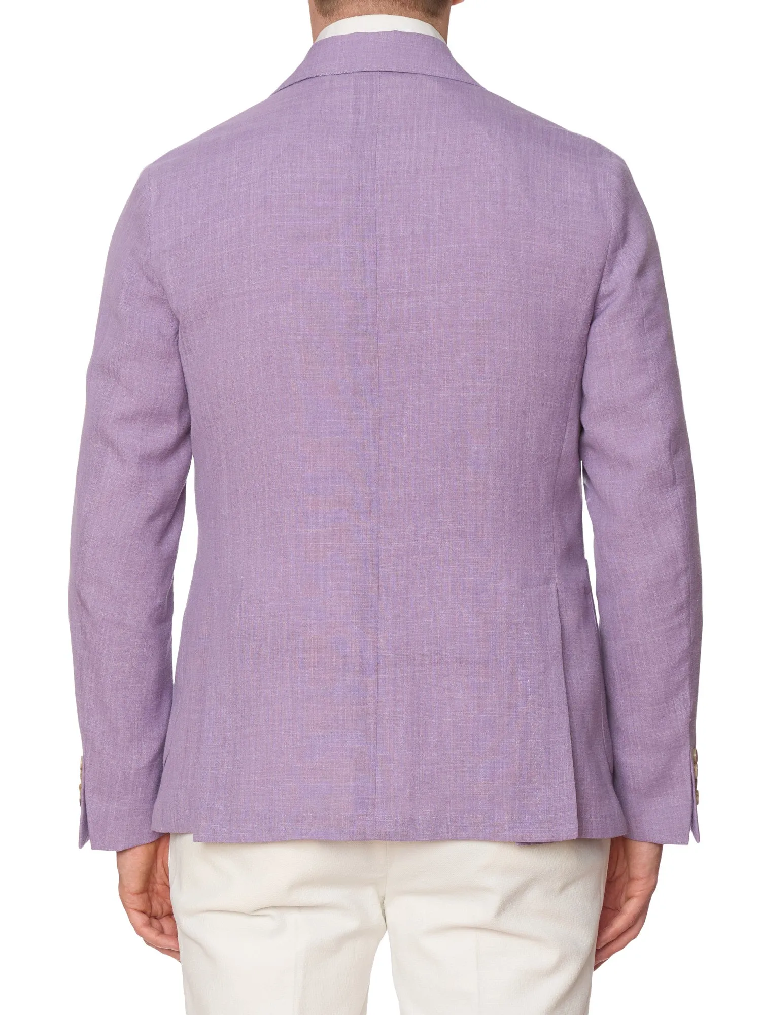 SARTORIA PARTENOPEA Lavender Peak Lapel Jacket EU 50 NEW US 40 Current Model
