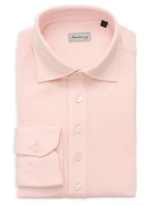 SARTORIO Napoli by KITON Pink Cotton Pique Polo Shirt NEW
