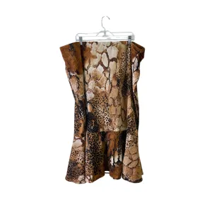 Skirt Maxi By Ashley Stewart In Animal Print. Size:26