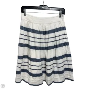 Skirt Midi By Bass In Striped Pattern. Size: 0