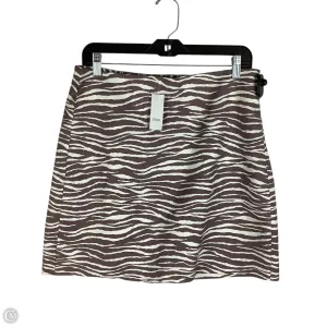 Skirt Midi By Loft In Zebra Print. Size: 10