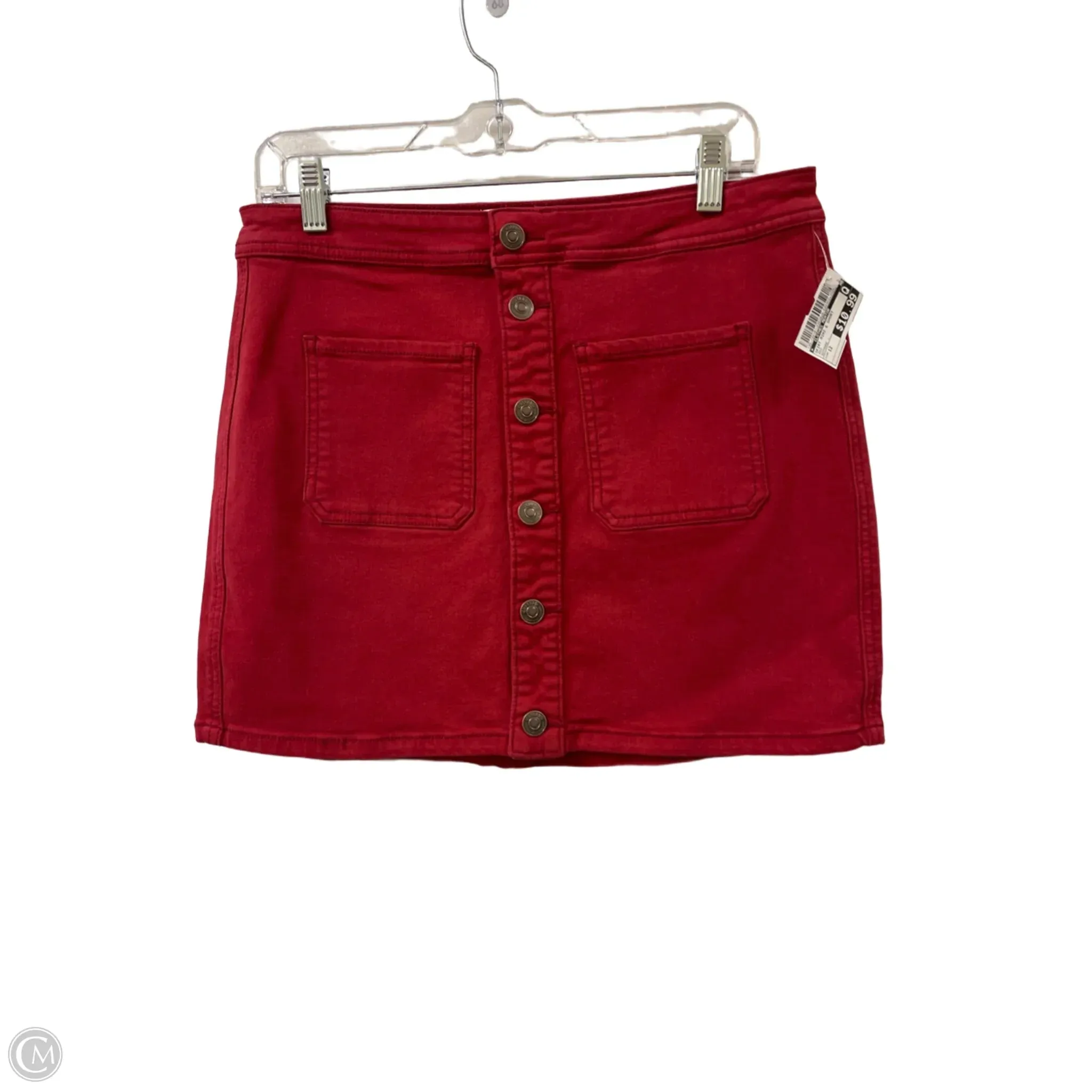 Skirt Mini & Short By Clothes Mentor In Red. Size: 12