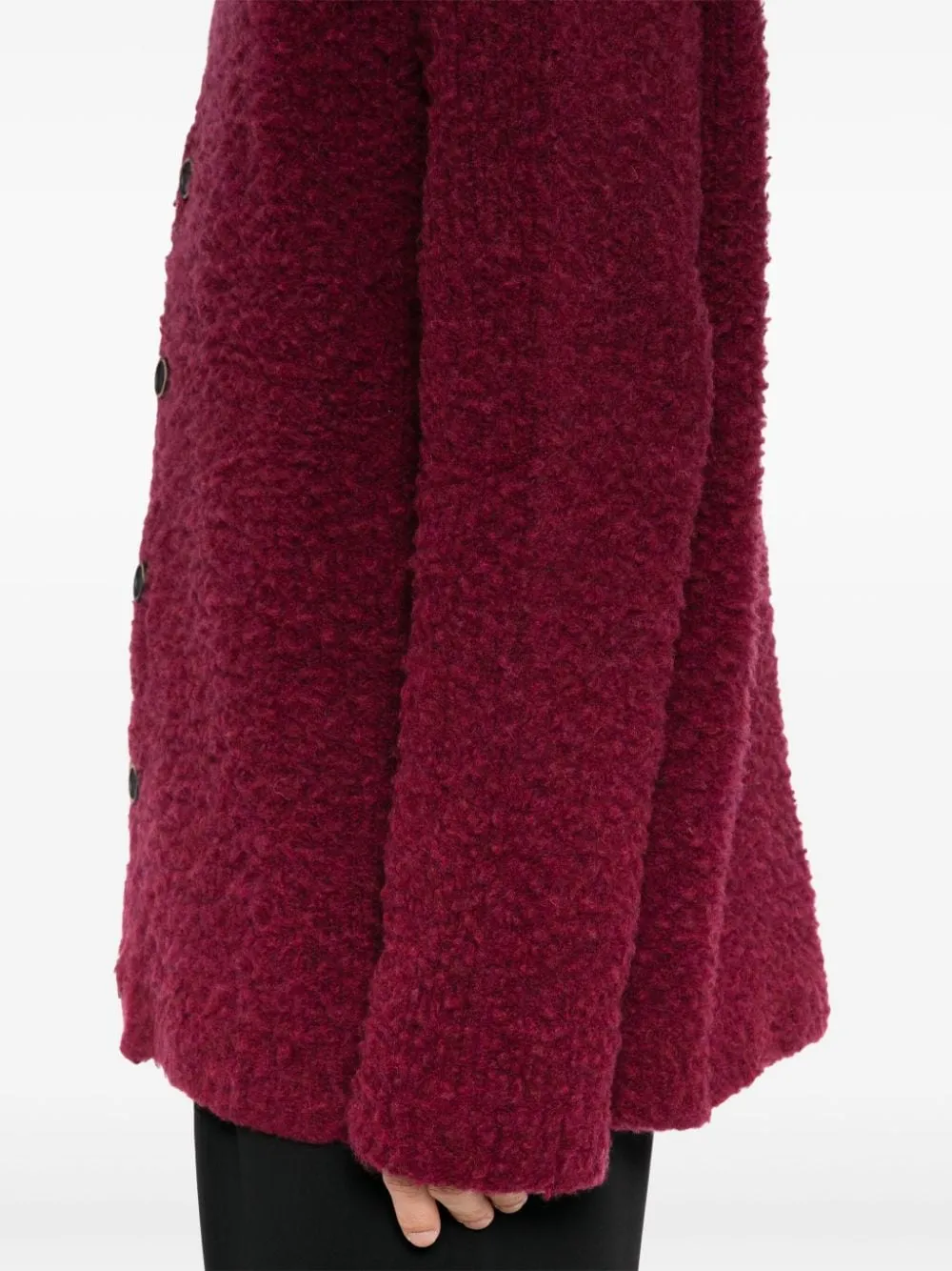 Texture-Finish Cardigan
