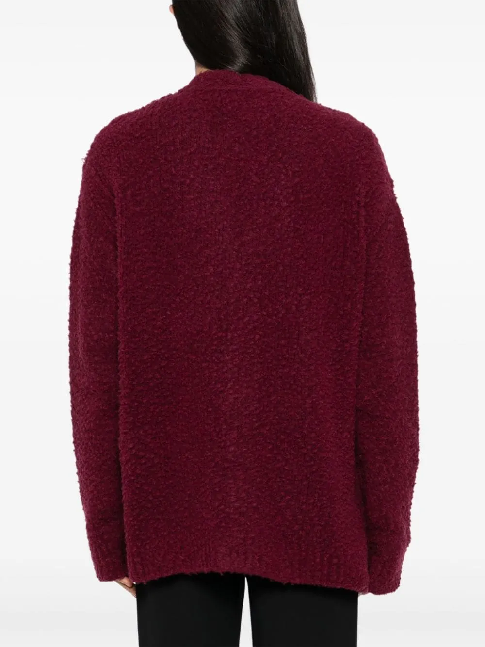 Texture-Finish Cardigan