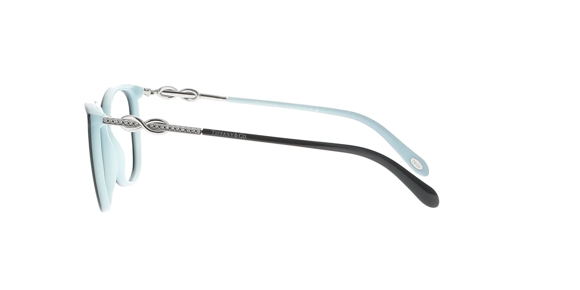 Tiffany Black on Blue Frame