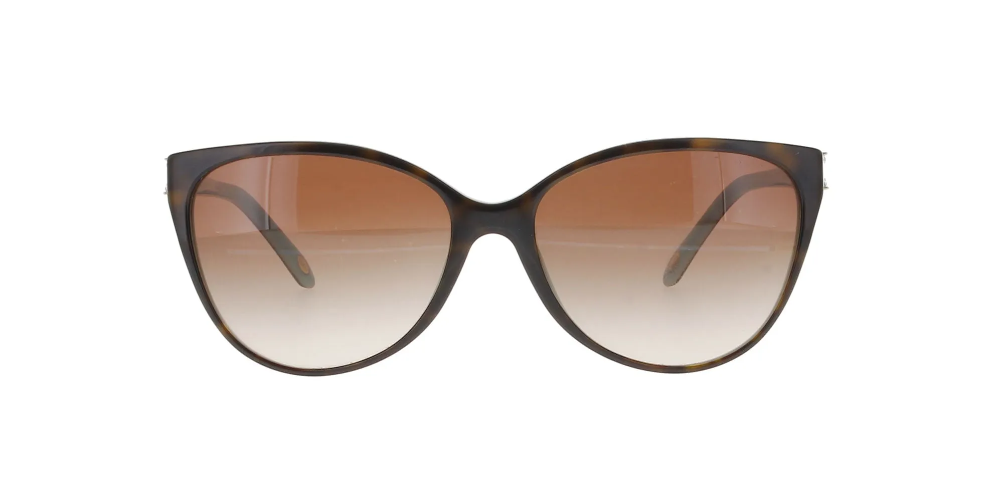 Tiffany Cat-Eye Havana on Blue Sunglasses