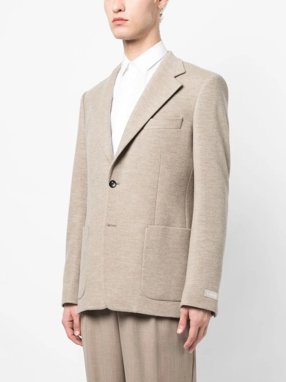 Virgin-Wool Blazer