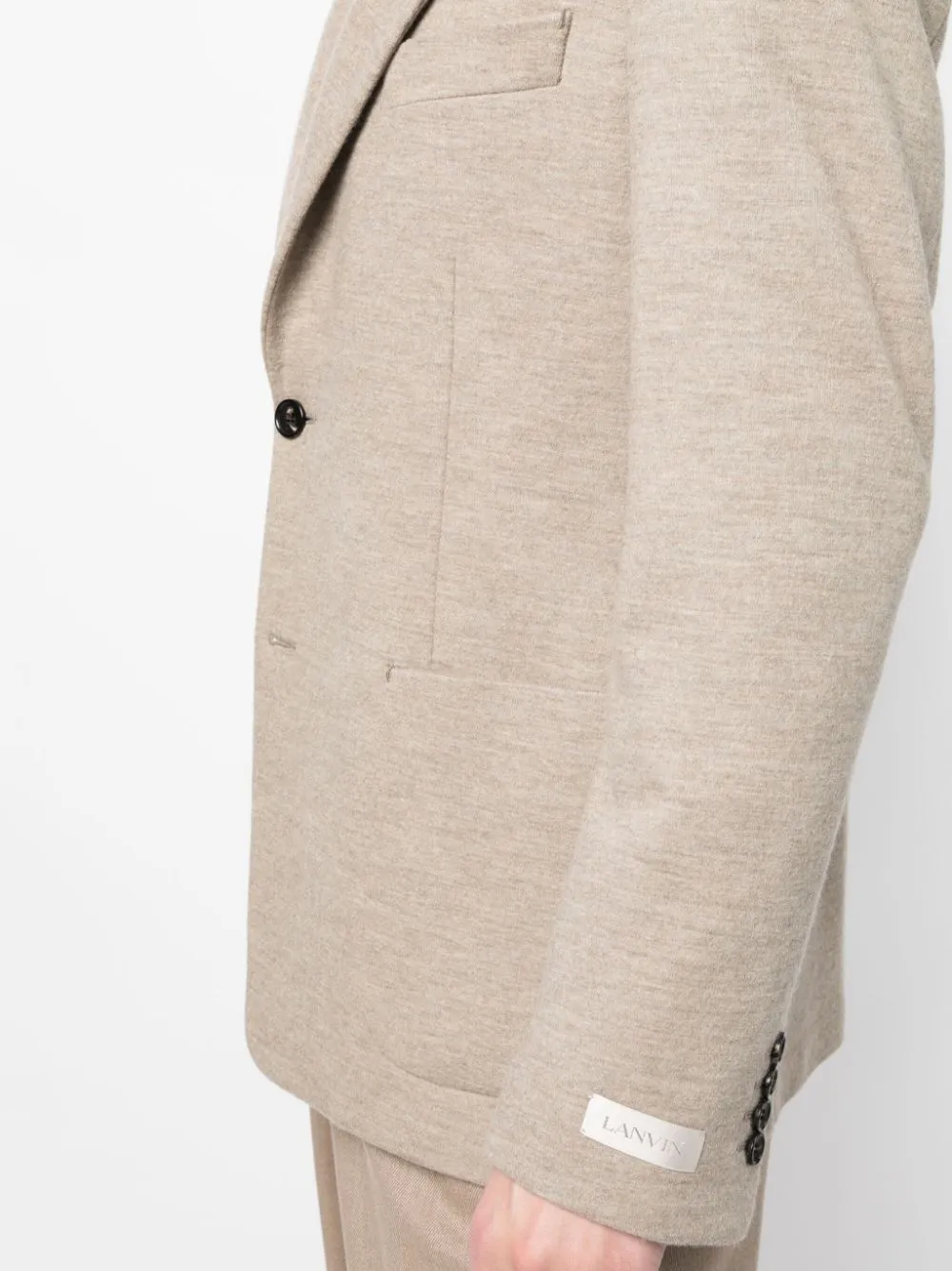 Virgin-Wool Blazer